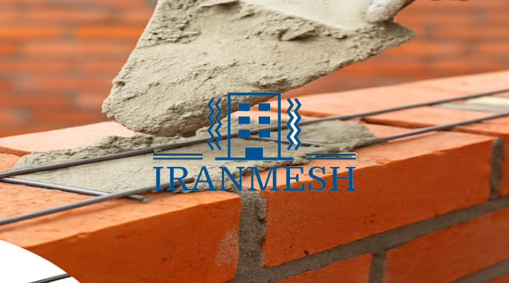 bed rebar in brick walls
