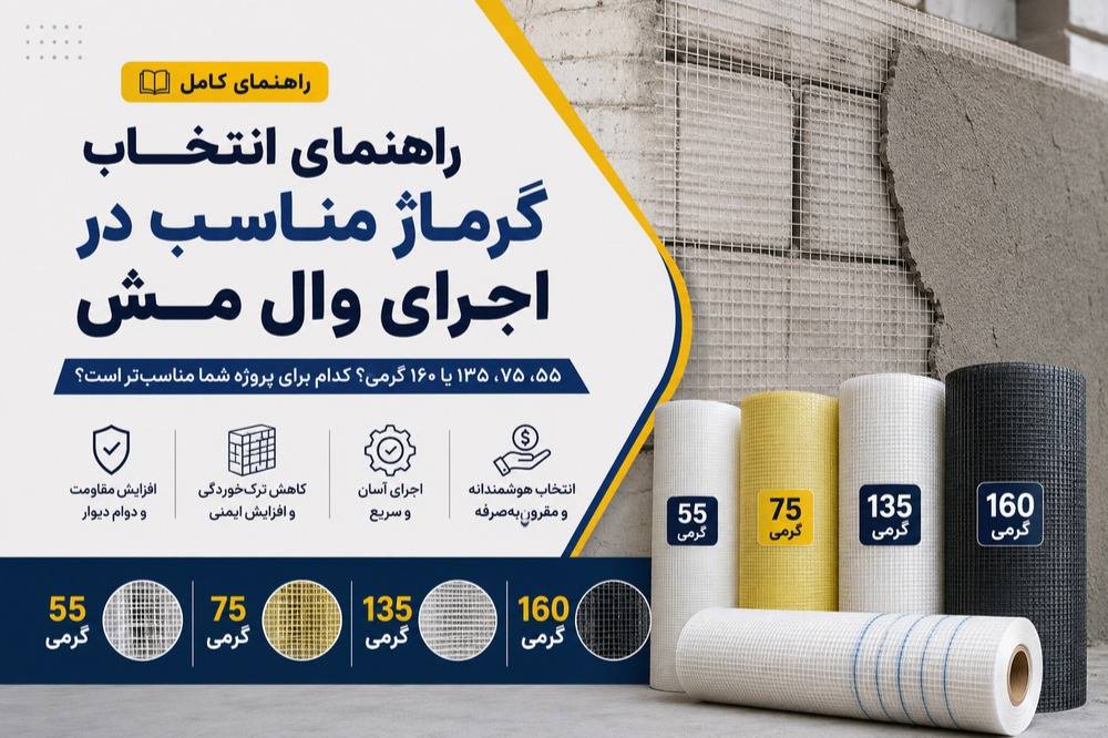 اجرای وال مش